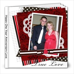 Happy Anniversary - 8x8 Photo Book (20 pages)