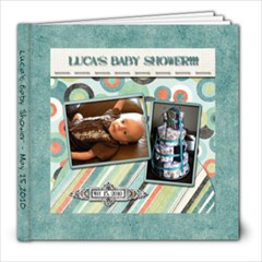 Luca s Baby Shower - 8x8 Photo Book (20 pages)