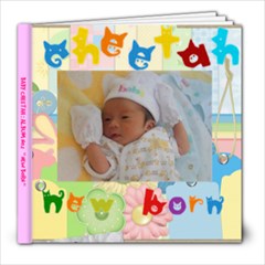 Baby Cheetah : Album No.1 - 8x8 Photo Book (30 pages)