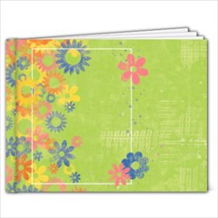 Floral 9x7 Spring/summer album - 9x7 Photo Book (20 pages)