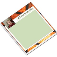 Basketball Notepad - Small Memo Pads