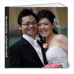 Our Wedding Book - 8x8 Photo Book (30 pages)