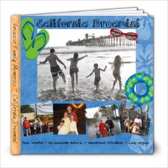 California Dreamin - 8x8 Photo Book (60 pages)