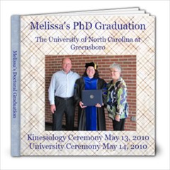 Graduation Book for Mom and Dad - 8x8 Photo Book (30 pages)
