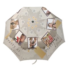 pretty at flower - Folding Umbrella