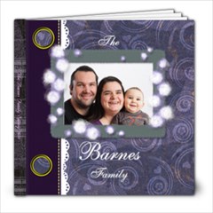The Barnes Family album - 8x8 Photo Book (39 pages)