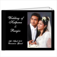 Wedding 1 - 9x7 Photo Book (20 pages)