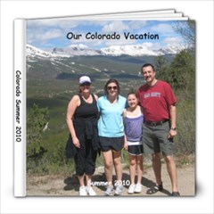 colorado summer 2010 no 2 - 8x8 Photo Book (39 pages)