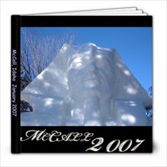 ice sculptures. - 8x8 Photo Book (20 pages)