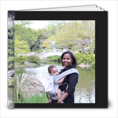 Ethan 12 months at botanical gardens - 8x8 Photo Book (30 pages)