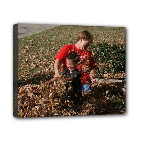 Grandma and Gavin - Canvas 10  x 8  (Stretched)