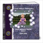 LEXI ONE YEAR PHOTO SHOOT - 8x8 Photo Book (20 pages)