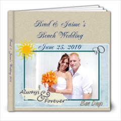 Brad & Jaime - 8x8 Photo Book (39 pages)