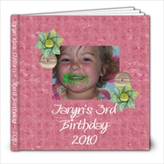 3rd Birthday - 8x8 Photo Book (20 pages)