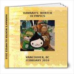 HANNAH S WINTER OLYMPICS 2010 final - 8x8 Photo Book (39 pages)