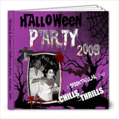 Francees 09 Halloween book - 8x8 Photo Book (20 pages)