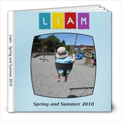 Liam summer 2010 - 8x8 Photo Book (20 pages)