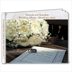 Wedding Book for the GP s - 9x7 Photo Book (20 pages)