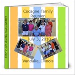 Cocagne Family Reunion 2010 - 8x8 Photo Book (20 pages)