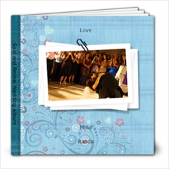 Mina Randa Wedding Album TWO - 8x8 Photo Book (20 pages)