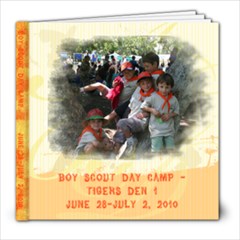 Boy Scout Day Camp June 2010 - 8x8 Photo Book (20 pages)