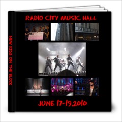 nyc concert - 8x8 Photo Book (39 pages)