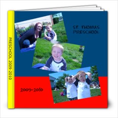 PRESCHOOL 2009-2010 - 8x8 Photo Book (20 pages)