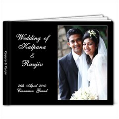 Wedding 2 - 9x7 Photo Book (20 pages)