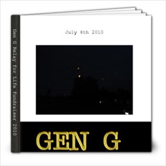 Gen G Relay for Life July 4th Fundraiser - 8x8 Photo Book (20 pages)