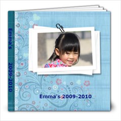Emma 2009-2010 - 8x8 Photo Book (20 pages)