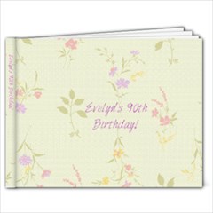 Abitas 90th Birthday - 9x7 Photo Book (20 pages)