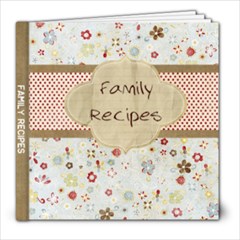 family recipes - 8x8 Photo Book (39 pages)