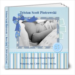 Tristans Birth - 8x8 Photo Book (39 pages)