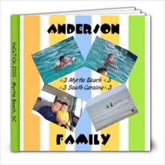 Vacation 2010 - Myrtle Beach, SC - 8x8 Photo Book (39 pages)
