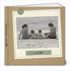 family vacation june 2010 - 8x8 Photo Book (20 pages)