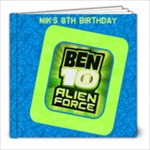 Nik 8th Birthday - 8x8 Photo Book (39 pages)