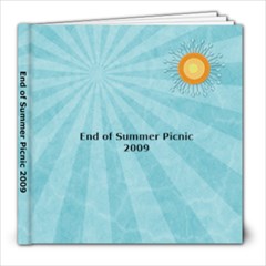 end of summer picnic try 1 - 8x8 Photo Book (20 pages)