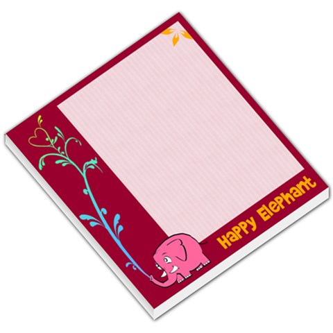 Helephant Small Notepad By Tricia
