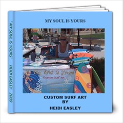 Heidis surfboard stand - 8x8 Photo Book (20 pages)