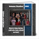 Summer Vacation - 8x8 Photo Book (20 pages)