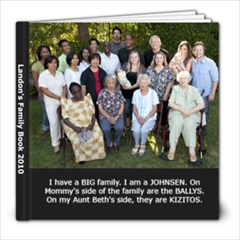 Landon s Relatives 2010 - 8x8 Photo Book (20 pages)