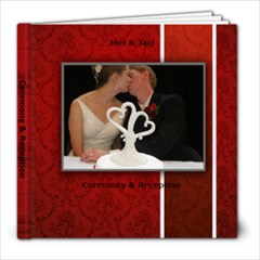 J&JCeremony/Reception - 8x8 Photo Book (20 pages)