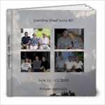 Mom Sheaf s 80th Birthday - 8x8 Photo Book (20 pages)
