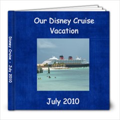 Disney Cruise 2010 - Grandma Grandpa Version - 8x8 Photo Book (39 pages)