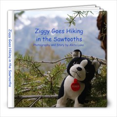 Ziggy hikes the Sawtooths - 8x8 Photo Book (20 pages)