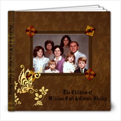 Children of Earl and Connie Shelley - 8x8 Photo Book (20 pages)