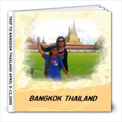trip to bangkok thailand - 8x8 Photo Book (60 pages)