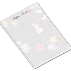 Happy Holidays notepad - Large Memo Pads