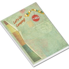 Let s Go Camping large memo pad - Large Memo Pads