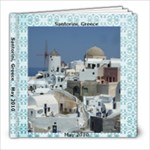 Santorini, Greece May 2010 - 8x8 Photo Book (20 pages)